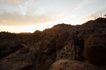 Bouldering in Hueco Tanks on 01/12/2019 with Blue Lizard Climbing and Yoga

Filename: SRM_20190112_1822440.jpg
Aperture: f/5.6
Shutter Speed: 1/500
Body: Canon EOS-1D Mark II
Lens: Canon EF 16-35mm f/2.8 L