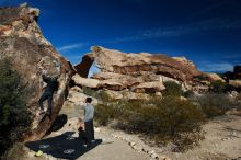 Bouldering in Hueco Tanks on 01/13/2019 with Blue Lizard Climbing and Yoga

Filename: SRM_20190113_1101360.jpg
Aperture: f/5.6
Shutter Speed: 1/320
Body: Canon EOS-1D Mark II
Lens: Canon EF 16-35mm f/2.8 L