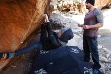 Bouldering in Hueco Tanks on 01/13/2019 with Blue Lizard Climbing and Yoga

Filename: SRM_20190113_1204270.jpg
Aperture: f/5.6
Shutter Speed: 1/320
Body: Canon EOS-1D Mark II
Lens: Canon EF 16-35mm f/2.8 L