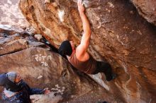 Bouldering in Hueco Tanks on 01/13/2019 with Blue Lizard Climbing and Yoga

Filename: SRM_20190113_1212390.jpg
Aperture: f/4.0
Shutter Speed: 1/320
Body: Canon EOS-1D Mark II
Lens: Canon EF 16-35mm f/2.8 L