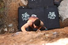 Bouldering in Hueco Tanks on 01/13/2019 with Blue Lizard Climbing and Yoga

Filename: SRM_20190113_1247090.jpg
Aperture: f/2.8
Shutter Speed: 1/400
Body: Canon EOS-1D Mark II
Lens: Canon EF 50mm f/1.8 II