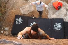 Bouldering in Hueco Tanks on 01/13/2019 with Blue Lizard Climbing and Yoga

Filename: SRM_20190113_1307470.jpg
Aperture: f/2.8
Shutter Speed: 1/640
Body: Canon EOS-1D Mark II
Lens: Canon EF 50mm f/1.8 II