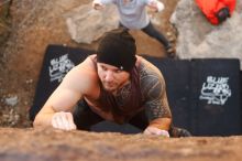 Bouldering in Hueco Tanks on 01/13/2019 with Blue Lizard Climbing and Yoga

Filename: SRM_20190113_1308080.jpg
Aperture: f/2.8
Shutter Speed: 1/640
Body: Canon EOS-1D Mark II
Lens: Canon EF 50mm f/1.8 II