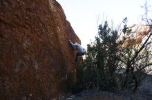 Bouldering in Hueco Tanks on 01/13/2019 with Blue Lizard Climbing and Yoga

Filename: SRM_20190113_1329460.jpg
Aperture: f/5.6
Shutter Speed: 1/400
Body: Canon EOS-1D Mark II
Lens: Canon EF 16-35mm f/2.8 L