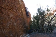 Bouldering in Hueco Tanks on 01/13/2019 with Blue Lizard Climbing and Yoga

Filename: SRM_20190113_1330340.jpg
Aperture: f/5.6
Shutter Speed: 1/250
Body: Canon EOS-1D Mark II
Lens: Canon EF 16-35mm f/2.8 L