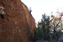 Bouldering in Hueco Tanks on 01/13/2019 with Blue Lizard Climbing and Yoga

Filename: SRM_20190113_1331240.jpg
Aperture: f/5.6
Shutter Speed: 1/250
Body: Canon EOS-1D Mark II
Lens: Canon EF 16-35mm f/2.8 L