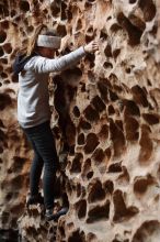 Bouldering in Hueco Tanks on 01/13/2019 with Blue Lizard Climbing and Yoga

Filename: SRM_20190113_1619510.jpg
Aperture: f/2.8
Shutter Speed: 1/125
Body: Canon EOS-1D Mark II
Lens: Canon EF 50mm f/1.8 II