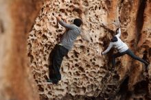 Bouldering in Hueco Tanks on 01/13/2019 with Blue Lizard Climbing and Yoga

Filename: SRM_20190113_1625090.jpg
Aperture: f/4.0
Shutter Speed: 1/50
Body: Canon EOS-1D Mark II
Lens: Canon EF 50mm f/1.8 II