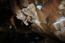 Bouldering in Hueco Tanks on 01/13/2019 with Blue Lizard Climbing and Yoga

Filename: SRM_20190113_1736110.jpg
Aperture: f/8.0
Shutter Speed: 1/250
Body: Canon EOS-1D Mark II
Lens: Canon EF 16-35mm f/2.8 L