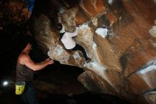 Bouldering in Hueco Tanks on 01/13/2019 with Blue Lizard Climbing and Yoga

Filename: SRM_20190113_1737500.jpg
Aperture: f/8.0
Shutter Speed: 1/250
Body: Canon EOS-1D Mark II
Lens: Canon EF 16-35mm f/2.8 L