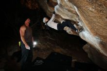 Bouldering in Hueco Tanks on 01/13/2019 with Blue Lizard Climbing and Yoga

Filename: SRM_20190113_1805320.jpg
Aperture: f/8.0
Shutter Speed: 1/250
Body: Canon EOS-1D Mark II
Lens: Canon EF 16-35mm f/2.8 L