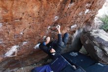 Bouldering in Hueco Tanks on 01/14/2019 with Blue Lizard Climbing and Yoga

Filename: SRM_20190114_1030370.jpg
Aperture: f/4.0
Shutter Speed: 1/200
Body: Canon EOS-1D Mark II
Lens: Canon EF 16-35mm f/2.8 L