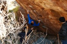 Bouldering in Hueco Tanks on 01/14/2019 with Blue Lizard Climbing and Yoga

Filename: SRM_20190114_1122450.jpg
Aperture: f/4.0
Shutter Speed: 1/250
Body: Canon EOS-1D Mark II
Lens: Canon EF 50mm f/1.8 II