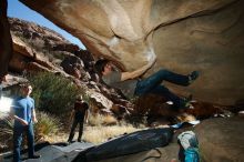 Bouldering in Hueco Tanks on 01/14/2019 with Blue Lizard Climbing and Yoga

Filename: SRM_20190114_1314540.jpg
Aperture: f/8.0
Shutter Speed: 1/250
Body: Canon EOS-1D Mark II
Lens: Canon EF 16-35mm f/2.8 L