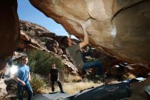 Bouldering in Hueco Tanks on 01/14/2019 with Blue Lizard Climbing and Yoga

Filename: SRM_20190114_1315000.jpg
Aperture: f/8.0
Shutter Speed: 1/250
Body: Canon EOS-1D Mark II
Lens: Canon EF 16-35mm f/2.8 L