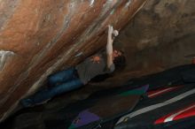 Bouldering in Hueco Tanks on 01/14/2019 with Blue Lizard Climbing and Yoga

Filename: SRM_20190114_1540420.jpg
Aperture: f/4.0
Shutter Speed: 1/250
Body: Canon EOS-1D Mark II
Lens: Canon EF 50mm f/1.8 II