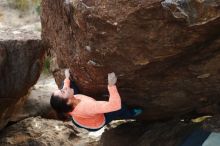 Bouldering in Hueco Tanks on 01/14/2019 with Blue Lizard Climbing and Yoga

Filename: SRM_20190114_1703030.jpg
Aperture: f/3.5
Shutter Speed: 1/250
Body: Canon EOS-1D Mark II
Lens: Canon EF 50mm f/1.8 II