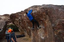 Bouldering in Hueco Tanks on 01/14/2019 with Blue Lizard Climbing and Yoga

Filename: SRM_20190114_1755120.jpg
Aperture: f/5.0
Shutter Speed: 1/250
Body: Canon EOS-1D Mark II
Lens: Canon EF 16-35mm f/2.8 L