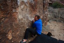 Bouldering in Hueco Tanks on 01/14/2019 with Blue Lizard Climbing and Yoga

Filename: SRM_20190114_1757570.jpg
Aperture: f/4.5
Shutter Speed: 1/250
Body: Canon EOS-1D Mark II
Lens: Canon EF 16-35mm f/2.8 L