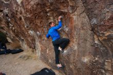 Bouldering in Hueco Tanks on 01/14/2019 with Blue Lizard Climbing and Yoga

Filename: SRM_20190114_1758140.jpg
Aperture: f/4.0
Shutter Speed: 1/250
Body: Canon EOS-1D Mark II
Lens: Canon EF 16-35mm f/2.8 L