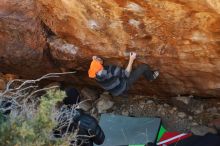 Bouldering in Hueco Tanks on 01/14/2019 with Blue Lizard Climbing and Yoga

Filename: SRM_20190114_1115250.jpg
Aperture: f/2.8
Shutter Speed: 1/250
Body: Canon EOS-1D Mark II
Lens: Canon EF 50mm f/1.8 II