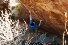 Bouldering in Hueco Tanks on 01/14/2019 with Blue Lizard Climbing and Yoga

Filename: SRM_20190114_1120060.jpg
Aperture: f/4.0
Shutter Speed: 1/250
Body: Canon EOS-1D Mark II
Lens: Canon EF 50mm f/1.8 II