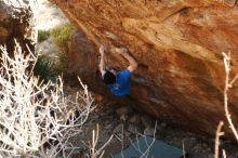 Bouldering in Hueco Tanks on 01/14/2019 with Blue Lizard Climbing and Yoga

Filename: SRM_20190114_1120090.jpg
Aperture: f/4.0
Shutter Speed: 1/250
Body: Canon EOS-1D Mark II
Lens: Canon EF 50mm f/1.8 II