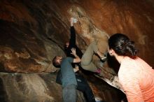 Bouldering in Hueco Tanks on 01/14/2019 with Blue Lizard Climbing and Yoga

Filename: SRM_20190114_1326280.jpg
Aperture: f/8.0
Shutter Speed: 1/250
Body: Canon EOS-1D Mark II
Lens: Canon EF 16-35mm f/2.8 L