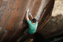 Bouldering in Hueco Tanks on 01/14/2019 with Blue Lizard Climbing and Yoga

Filename: SRM_20190114_1527360.jpg
Aperture: f/4.0
Shutter Speed: 1/250
Body: Canon EOS-1D Mark II
Lens: Canon EF 50mm f/1.8 II