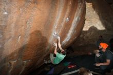 Bouldering in Hueco Tanks on 01/14/2019 with Blue Lizard Climbing and Yoga

Filename: SRM_20190114_1545380.jpg
Aperture: f/4.0
Shutter Speed: 1/250
Body: Canon EOS-1D Mark II
Lens: Canon EF 16-35mm f/2.8 L