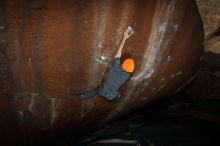 Bouldering in Hueco Tanks on 01/14/2019 with Blue Lizard Climbing and Yoga

Filename: SRM_20190114_1600060.jpg
Aperture: f/5.6
Shutter Speed: 1/250
Body: Canon EOS-1D Mark II
Lens: Canon EF 16-35mm f/2.8 L