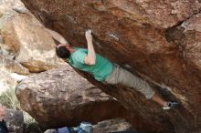 Bouldering in Hueco Tanks on 01/14/2019 with Blue Lizard Climbing and Yoga

Filename: SRM_20190114_1635380.jpg
Aperture: f/4.5
Shutter Speed: 1/400
Body: Canon EOS-1D Mark II
Lens: Canon EF 50mm f/1.8 II