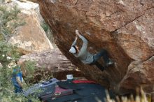 Bouldering in Hueco Tanks on 01/14/2019 with Blue Lizard Climbing and Yoga

Filename: SRM_20190114_1645250.jpg
Aperture: f/2.8
Shutter Speed: 1/320
Body: Canon EOS-1D Mark II
Lens: Canon EF 50mm f/1.8 II