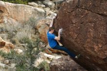 Bouldering in Hueco Tanks on 01/14/2019 with Blue Lizard Climbing and Yoga

Filename: SRM_20190114_1647500.jpg
Aperture: f/3.5
Shutter Speed: 1/320
Body: Canon EOS-1D Mark II
Lens: Canon EF 50mm f/1.8 II