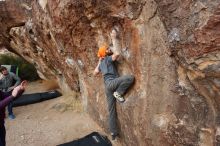 Bouldering in Hueco Tanks on 01/14/2019 with Blue Lizard Climbing and Yoga

Filename: SRM_20190114_1740170.jpg
Aperture: f/5.6
Shutter Speed: 1/200
Body: Canon EOS-1D Mark II
Lens: Canon EF 16-35mm f/2.8 L