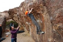 Bouldering in Hueco Tanks on 01/14/2019 with Blue Lizard Climbing and Yoga

Filename: SRM_20190114_1740280.jpg
Aperture: f/5.6
Shutter Speed: 1/200
Body: Canon EOS-1D Mark II
Lens: Canon EF 16-35mm f/2.8 L