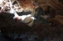 Bouldering in Hueco Tanks on 01/18/2019 with Blue Lizard Climbing and Yoga

Filename: SRM_20190118_1315030.jpg
Aperture: f/2.8
Shutter Speed: 1/400
Body: Canon EOS-1D Mark II
Lens: Canon EF 50mm f/1.8 II