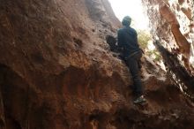 Bouldering in Hueco Tanks on 01/18/2019 with Blue Lizard Climbing and Yoga

Filename: SRM_20190118_1336440.jpg
Aperture: f/4.0
Shutter Speed: 1/320
Body: Canon EOS-1D Mark II
Lens: Canon EF 50mm f/1.8 II