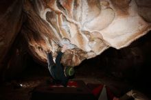 Bouldering in Hueco Tanks on 01/18/2019 with Blue Lizard Climbing and Yoga

Filename: SRM_20190118_1404090.jpg
Aperture: f/8.0
Shutter Speed: 1/250
Body: Canon EOS-1D Mark II
Lens: Canon EF 16-35mm f/2.8 L