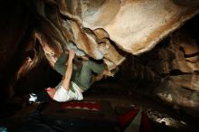 Bouldering in Hueco Tanks on 01/18/2019 with Blue Lizard Climbing and Yoga

Filename: SRM_20190118_1517520.jpg
Aperture: f/8.0
Shutter Speed: 1/250
Body: Canon EOS-1D Mark II
Lens: Canon EF 16-35mm f/2.8 L