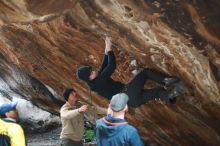 Bouldering in Hueco Tanks on 01/18/2019 with Blue Lizard Climbing and Yoga

Filename: SRM_20190118_1558310.jpg
Aperture: f/1.8
Shutter Speed: 1/80
Body: Canon EOS-1D Mark II
Lens: Canon EF 50mm f/1.8 II