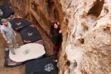 Bouldering in Hueco Tanks on 01/18/2019 with Blue Lizard Climbing and Yoga

Filename: SRM_20190118_1244470.jpg
Aperture: f/5.0
Shutter Speed: 1/125
Body: Canon EOS-1D Mark II
Lens: Canon EF 16-35mm f/2.8 L