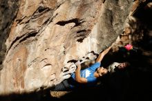 Bouldering in Hueco Tanks on 01/18/2019 with Blue Lizard Climbing and Yoga

Filename: SRM_20190118_1257510.jpg
Aperture: f/5.0
Shutter Speed: 1/1000
Body: Canon EOS-1D Mark II
Lens: Canon EF 50mm f/1.8 II