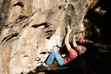 Bouldering in Hueco Tanks on 01/18/2019 with Blue Lizard Climbing and Yoga

Filename: SRM_20190118_1301100.jpg
Aperture: f/4.5
Shutter Speed: 1/1000
Body: Canon EOS-1D Mark II
Lens: Canon EF 50mm f/1.8 II
