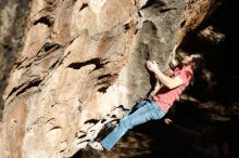 Bouldering in Hueco Tanks on 01/18/2019 with Blue Lizard Climbing and Yoga

Filename: SRM_20190118_1301140.jpg
Aperture: f/4.5
Shutter Speed: 1/1000
Body: Canon EOS-1D Mark II
Lens: Canon EF 50mm f/1.8 II