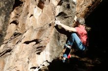 Bouldering in Hueco Tanks on 01/18/2019 with Blue Lizard Climbing and Yoga

Filename: SRM_20190118_1301340.jpg
Aperture: f/4.0
Shutter Speed: 1/1000
Body: Canon EOS-1D Mark II
Lens: Canon EF 50mm f/1.8 II