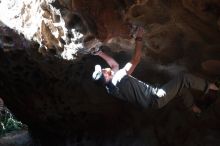 Bouldering in Hueco Tanks on 01/18/2019 with Blue Lizard Climbing and Yoga

Filename: SRM_20190118_1306130.jpg
Aperture: f/2.8
Shutter Speed: 1/400
Body: Canon EOS-1D Mark II
Lens: Canon EF 50mm f/1.8 II