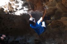 Bouldering in Hueco Tanks on 01/18/2019 with Blue Lizard Climbing and Yoga

Filename: SRM_20190118_1312150.jpg
Aperture: f/2.8
Shutter Speed: 1/320
Body: Canon EOS-1D Mark II
Lens: Canon EF 50mm f/1.8 II