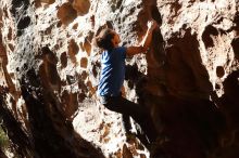 Bouldering in Hueco Tanks on 01/18/2019 with Blue Lizard Climbing and Yoga

Filename: SRM_20190118_1312430.jpg
Aperture: f/2.8
Shutter Speed: 1/2000
Body: Canon EOS-1D Mark II
Lens: Canon EF 50mm f/1.8 II