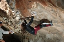 Bouldering in Hueco Tanks on 01/18/2019 with Blue Lizard Climbing and Yoga

Filename: SRM_20190118_1321130.jpg
Aperture: f/5.6
Shutter Speed: 1/200
Body: Canon EOS-1D Mark II
Lens: Canon EF 50mm f/1.8 II